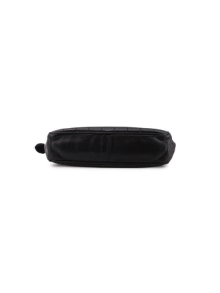 Chocolate Bar Chain Fringe Clutch