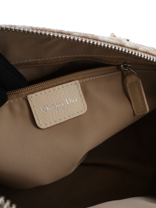 Floral Embroidery Trotter Mini Boston Bag