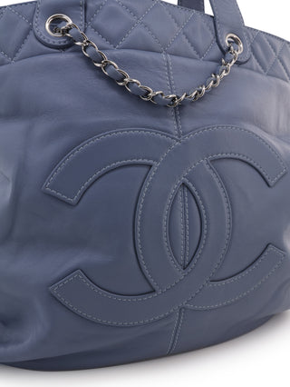 Large Trianon Leather Tote Bag