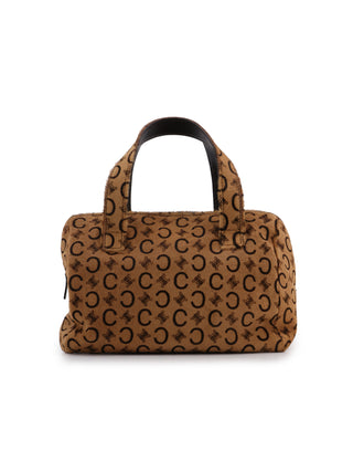 Macadam Pony Hair Top Handle Bag