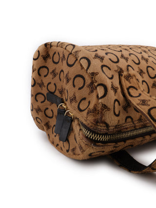 Macadam Pony Hair Top Handle Bag
