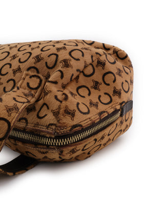 Macadam Pony Hair Top Handle Bag