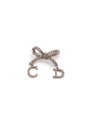 Ribbon CD Rhonestone Brooch