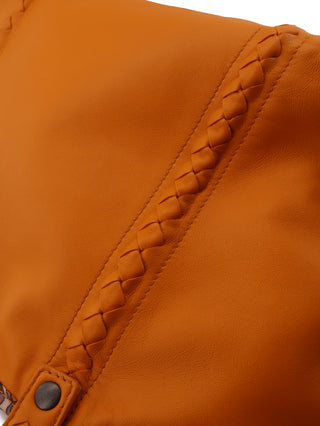 Reversible Braided Trim Tote Bag