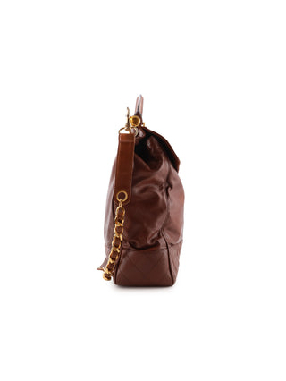Two-Way Flap Top Handle Tote Bag