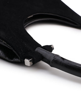 Bamboo Suede Handbag