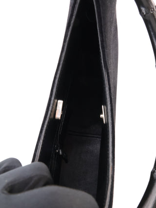 Bamboo Suede Handbag