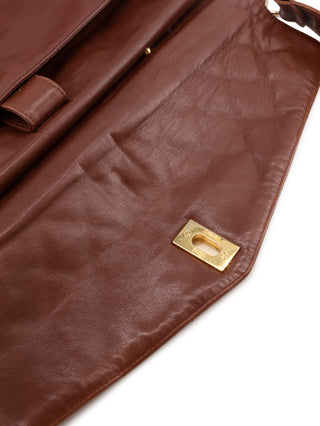 Two-Way Flap Top Handle Tote Bag