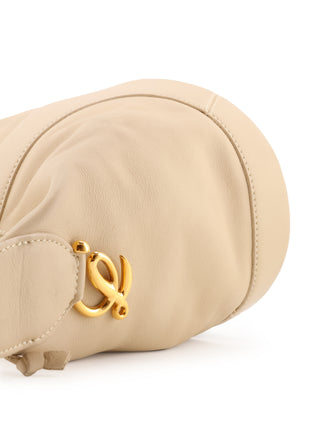 Small Logo Hobo Shoulder Bag