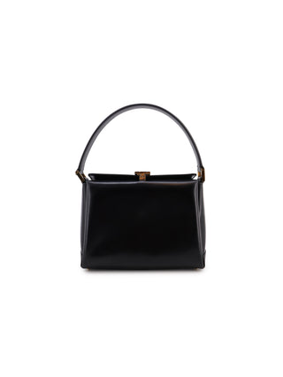 Leather Top Handle Bag
