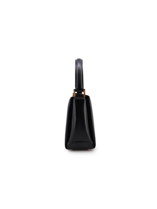 Leather Top Handle Bag