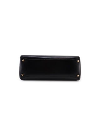 Leather Top Handle Bag