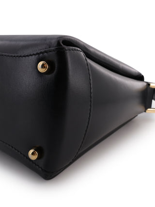 Leather Top Handle Bag