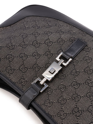 GG Jackie Canvas Medium Shoulder Bag