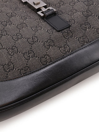 GG Jackie Canvas Medium Shoulder Bag