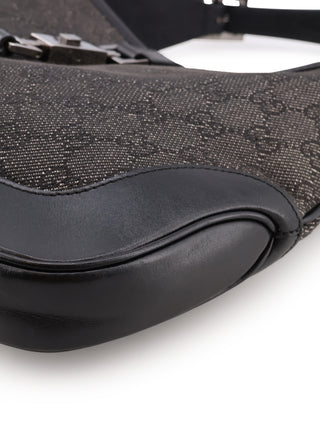 GG Jackie Canvas Medium Shoulder Bag