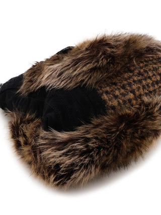Patchwork Fur Tote Bag