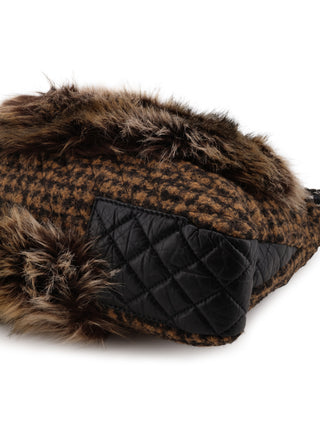 Patchwork Fur Tote Bag