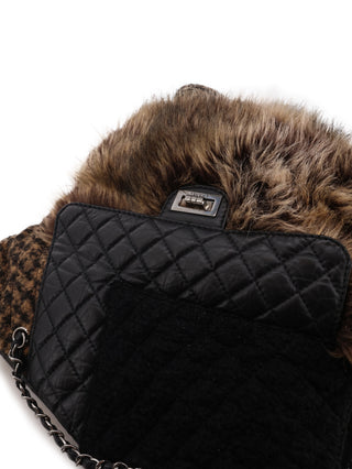 Patchwork Fur Tote Bag