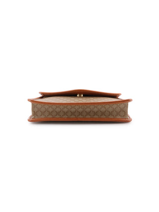 Macadam Circular Clasp Envelope Shoulder Bag