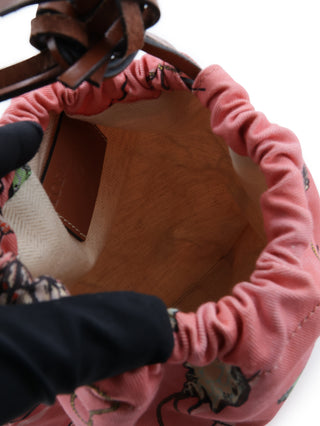 Drawstring Pouch Handbag