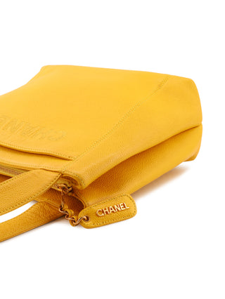 Embossed Logo Tote Shoulder Bag
