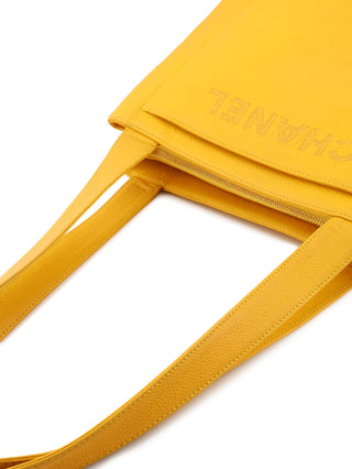 Embossed Logo Tote Shoulder Bag