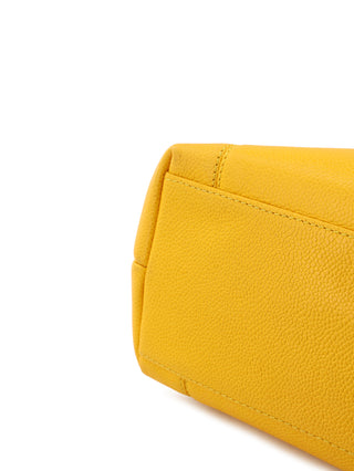 Embossed Logo Tote Shoulder Bag