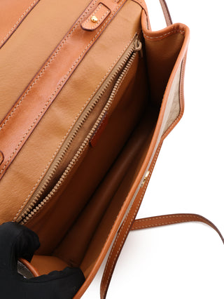Macadam Circular Clasp Envelope Shoulder Bag