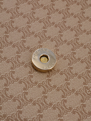 Macadam Circular Clasp Envelope Shoulder Bag