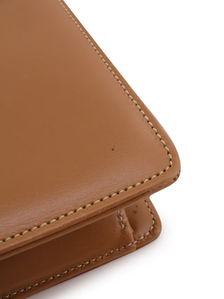 CD Logo Clasp Top Handle Handbag