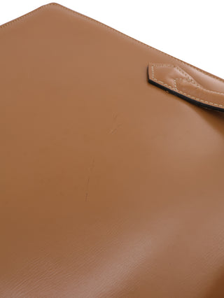 CD Logo Clasp Top Handle Handbag