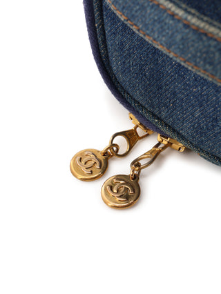Denim Timeless CC Vanity Case