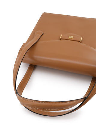 CD Logo Clasp Top Handle Handbag