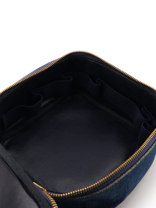 Denim Timeless CC Vanity Case