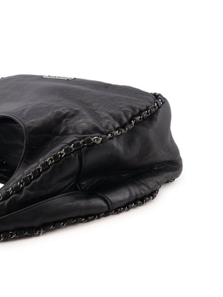 Chain Around Hobo Shoulder Bag