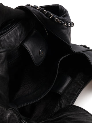 Chain Around Hobo Shoulder Bag