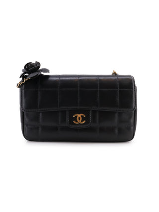 Camellia Chocolate Bar Shoulder Bag