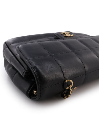 Camellia Chocolate Bar Shoulder Bag