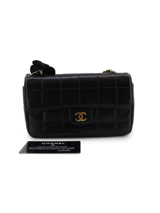 Camellia Chocolate Bar Shoulder Bag