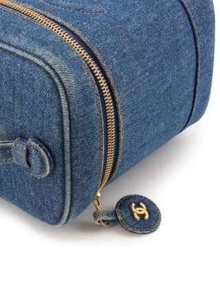 Tall Denim Timeless CC Vanity Case