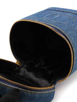 Tall Denim Timeless CC Vanity Case