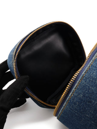 Tall Denim Timeless CC Vanity Case