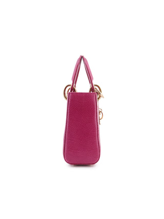 Lady Dior Lizard Mini Handbag