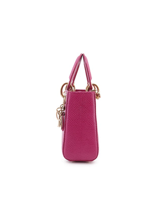 Lady Dior Lizard Mini Handbag