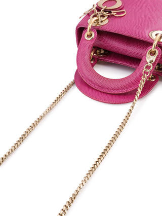 Lady Dior Lizard Mini Handbag