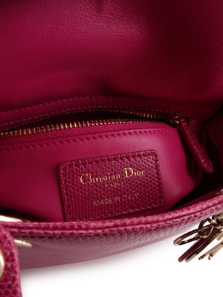 Lady Dior Lizard Mini Handbag