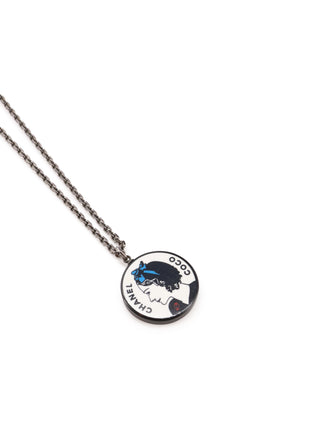 2003 Mademoiselle Portrait Pendant Necklace