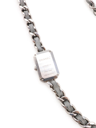 Première Rock Pastel Grey Leather Triple-Wrap Watch
