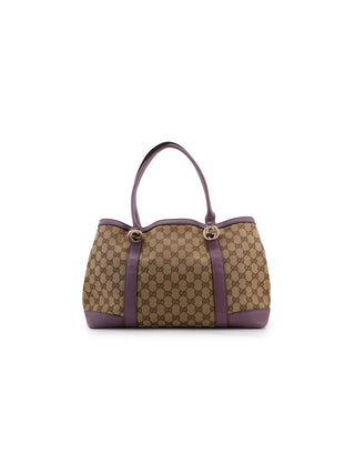 Canvas Miss GG Tote Bag